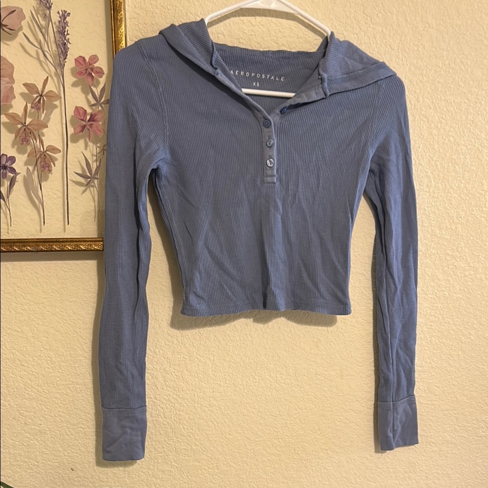 Cropped hoodie